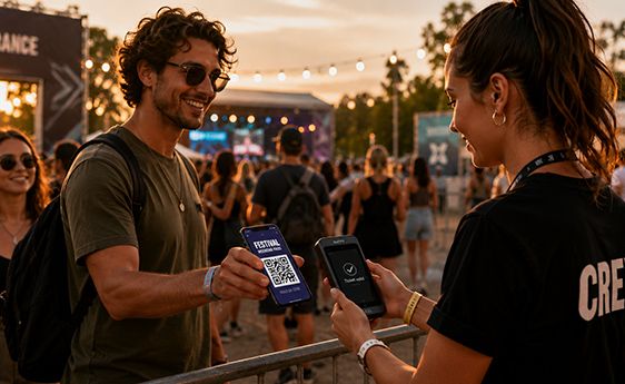 Tickets verkopen en toegang beheren